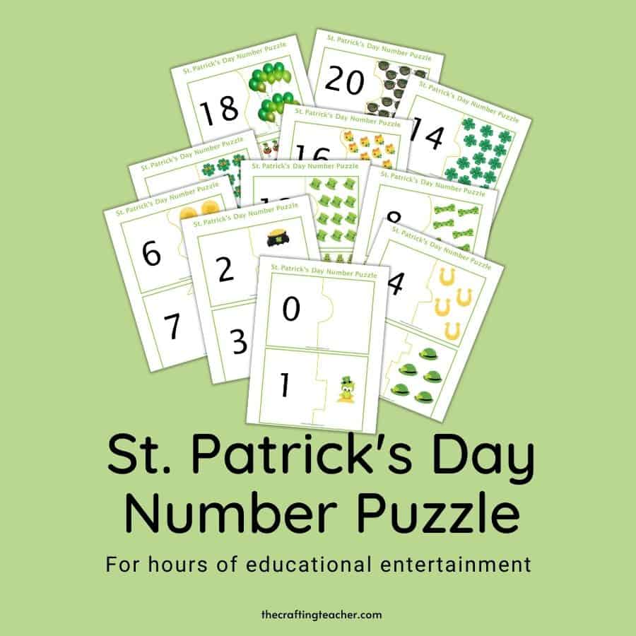 St. Patrick's Day Number Puzzle