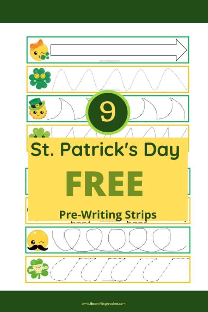 St. Patrick's Day Pre-Writing activity