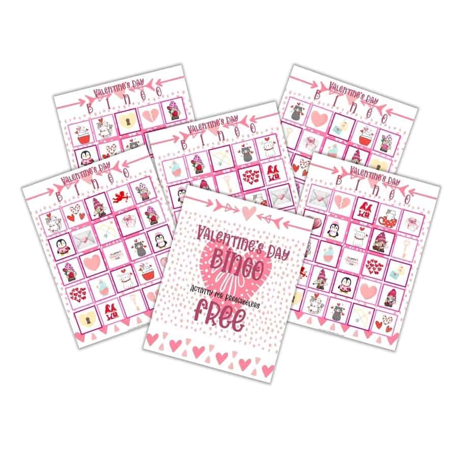 Valentine's Day Bingo - advance version set