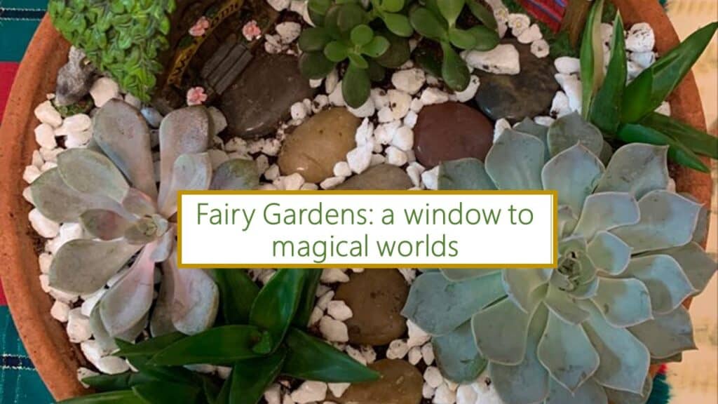 Fairy Gardens: a window to magical worlds.