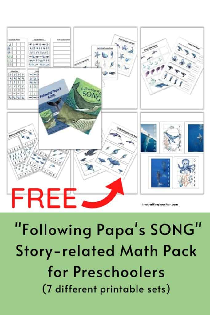 Following Papa's Song Math Pack 