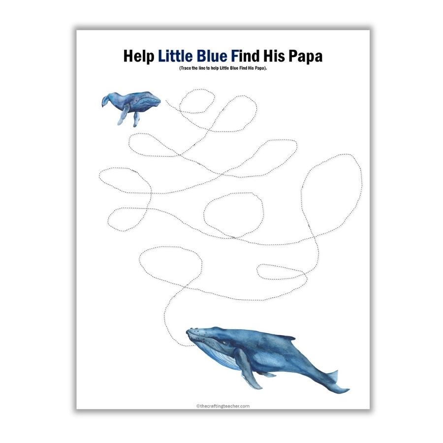 Help Little Blue Find His Papa