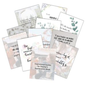 World Teacher’s Appreciation Day Cards - The Crafting Teacher