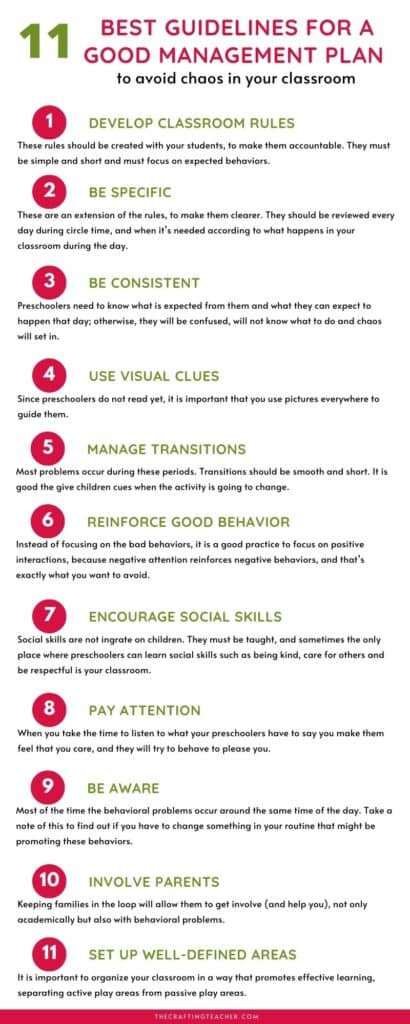11 Best Guidelines for a Good Management Plan Infographic