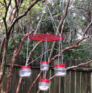 Mason Jar Chandelier