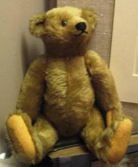 A replica of the the original Teddy Bear