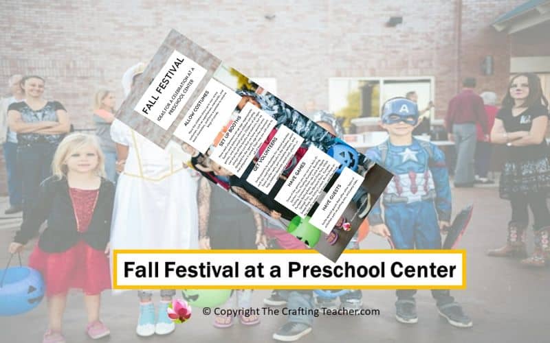 Fall Festival at a Preschool Center