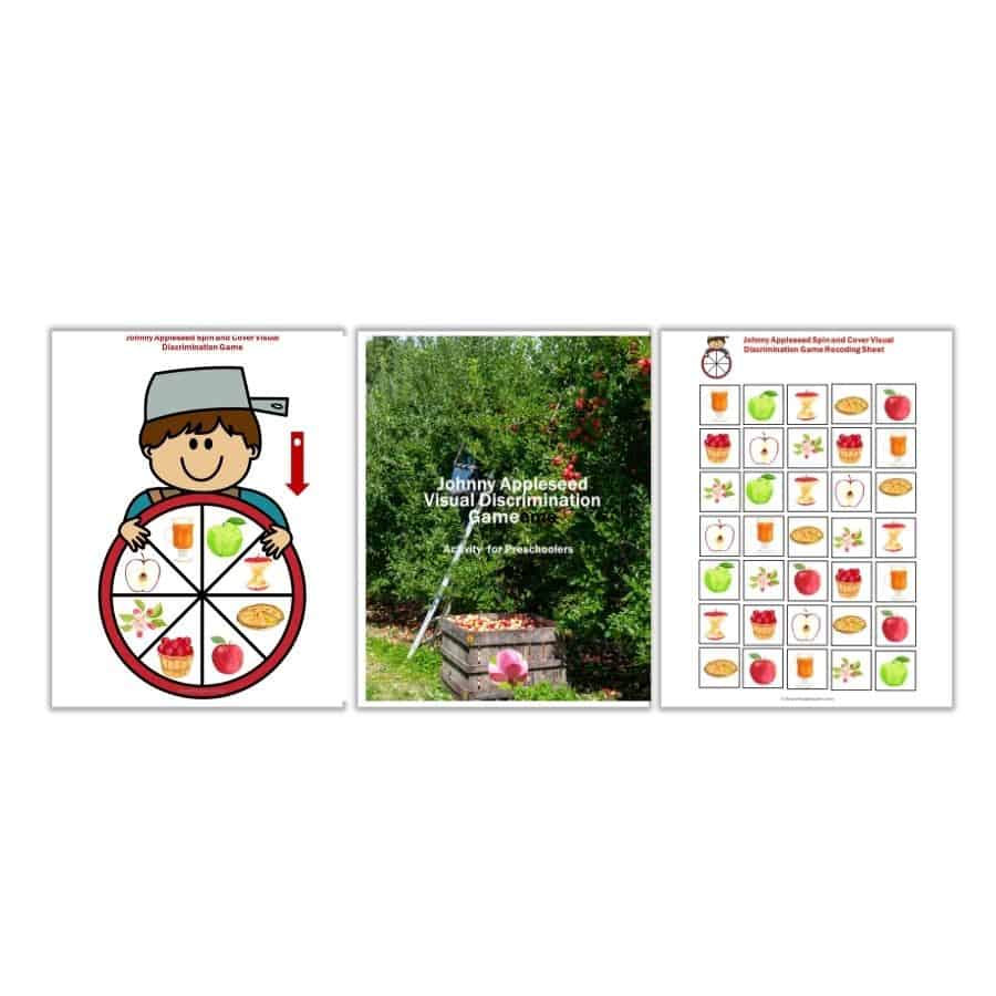 Johnny Appleseed Visual Discrimination Game