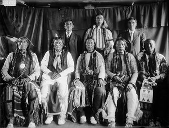 Photo of Cheyenne Men - photo taken from Wikipedia