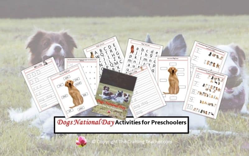 Dogs National Day Activities for Preschoolers