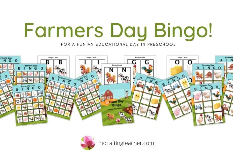 Farmers Day Bingo Game