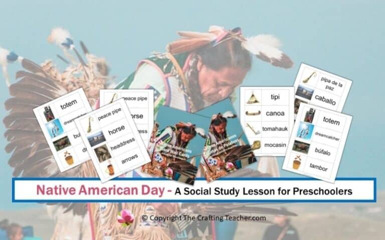 Native American Day - a Social Study Lesson for Preschoolers