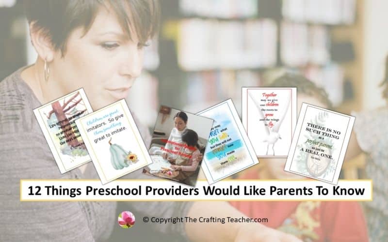 12 Things Preschool Providers Would Like Parents to Know