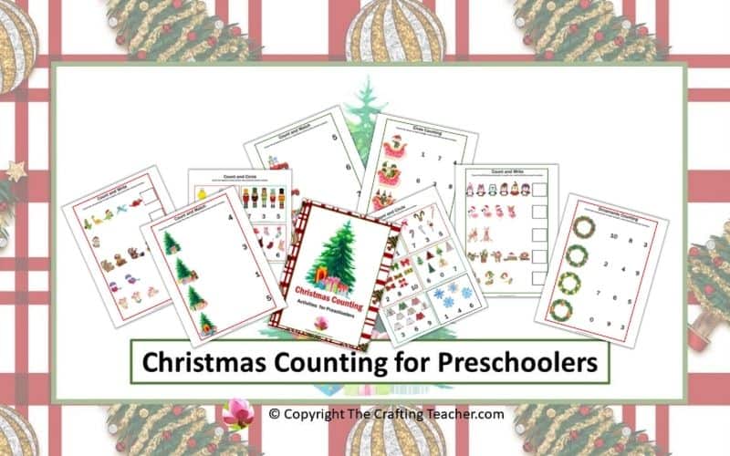 Christmas Counting Activity for Preschoolers