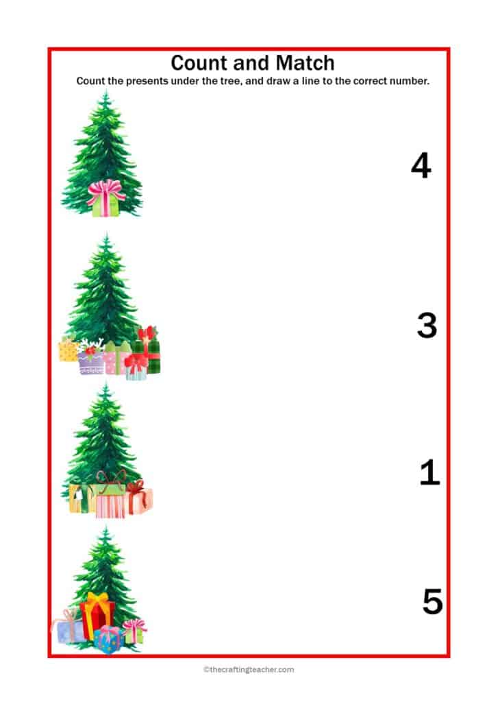 Count and Match Activity