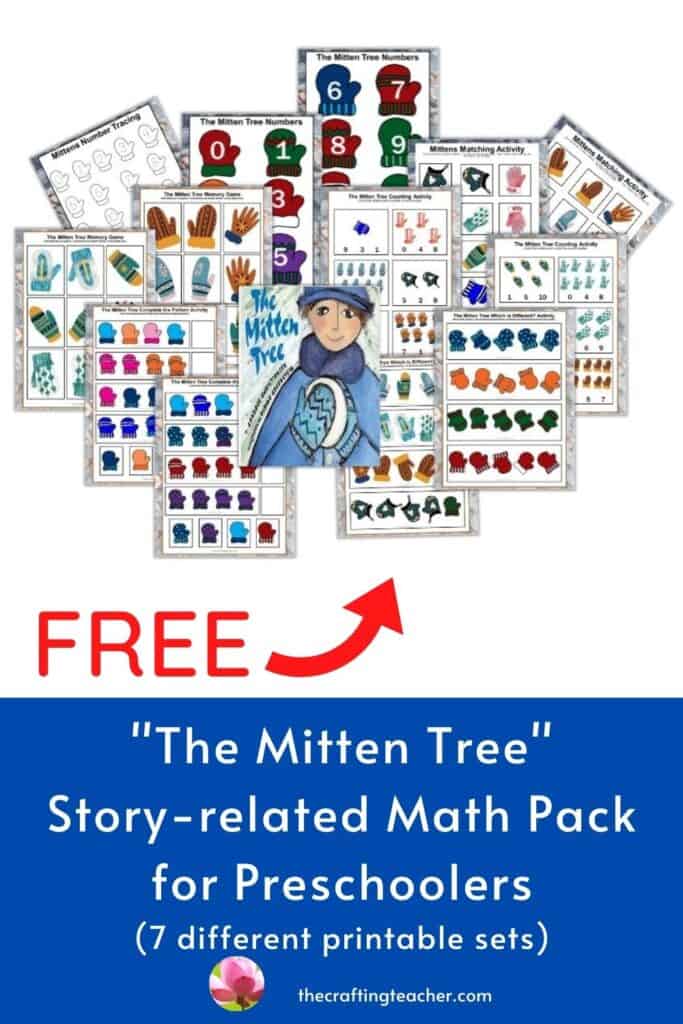 The Mitten Tree Math Pack