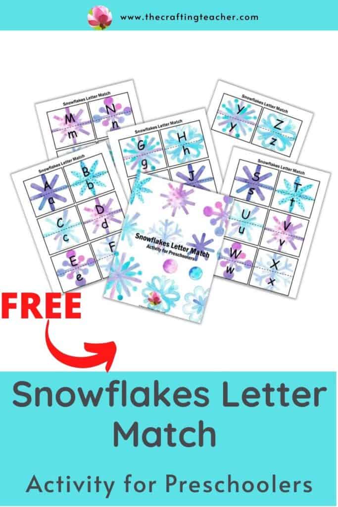 Snowflakes Letter Match
