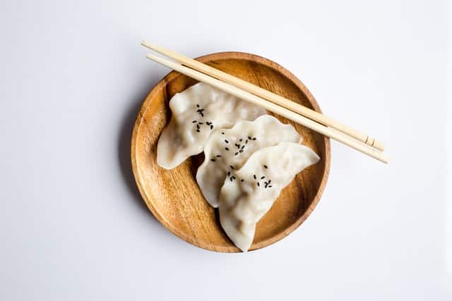 Chinese Dumplings by Charles Deluvio from Unsplash
