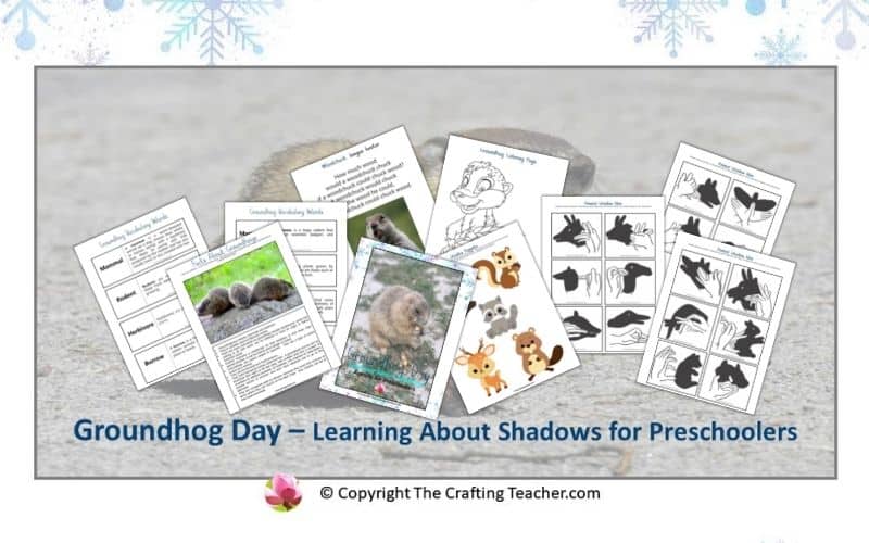 Groundhog Day - Learning About Shadows for Preschoolers