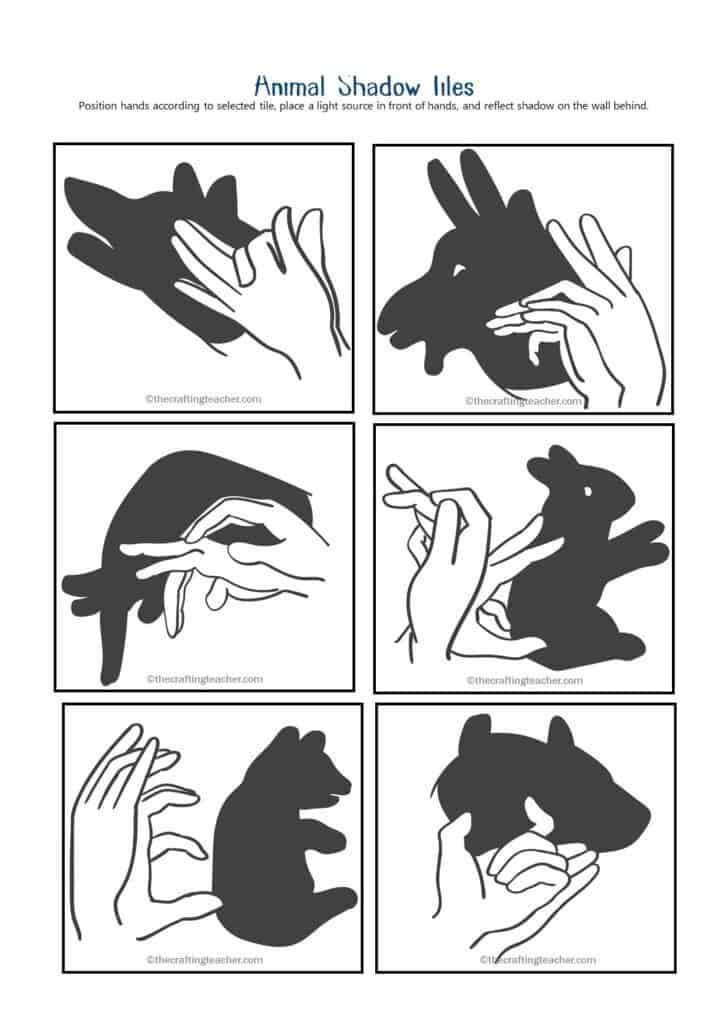 Animal Shadow Tiles - page 2.
