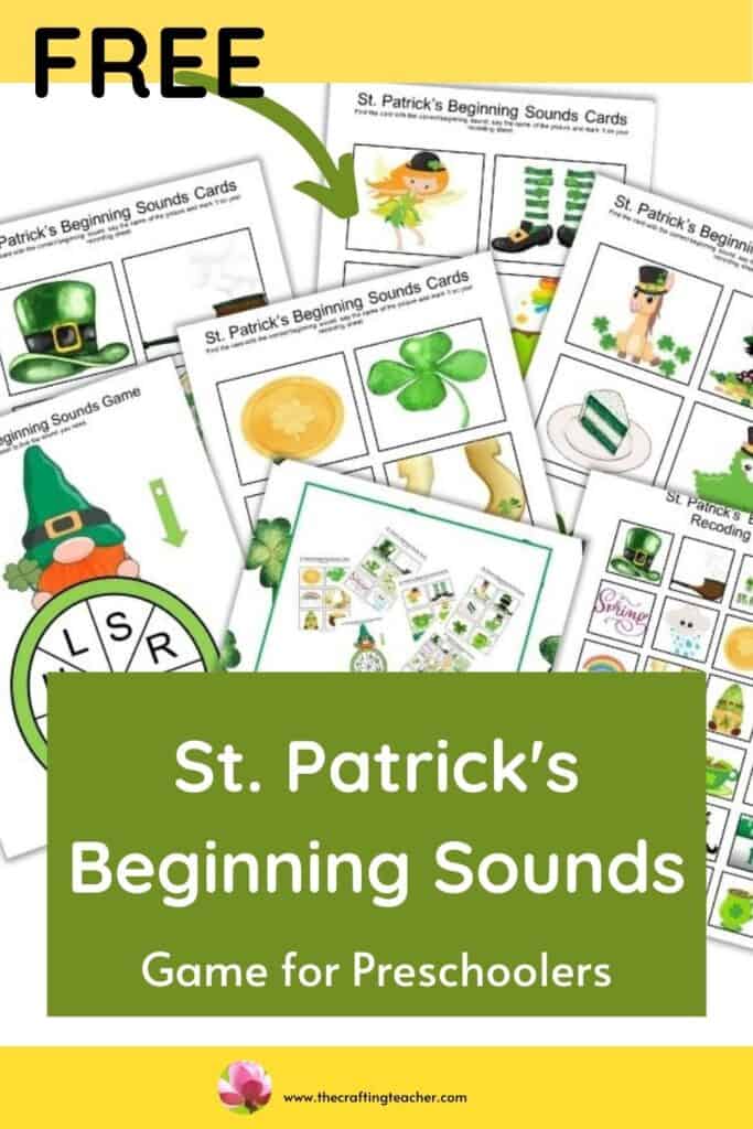St. Patrick's Beginning Sound Game