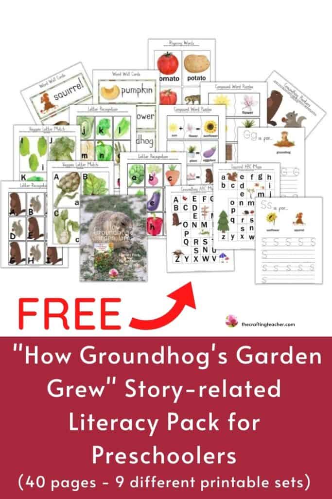 How Groundhog's Garden Grew Story-related Literacy Pack 