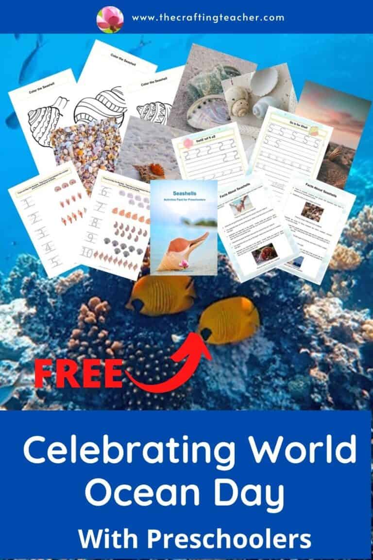 Celebrating World Ocean Day With Preschoolers - The Crafting Teacher