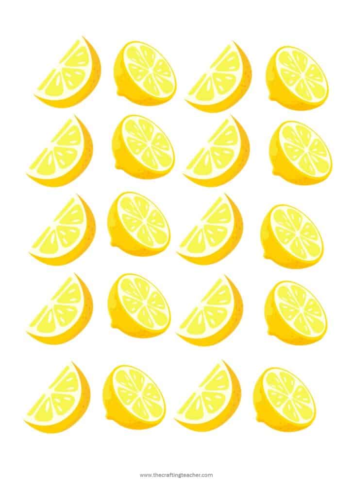Lemon Tic Tac Toe chips