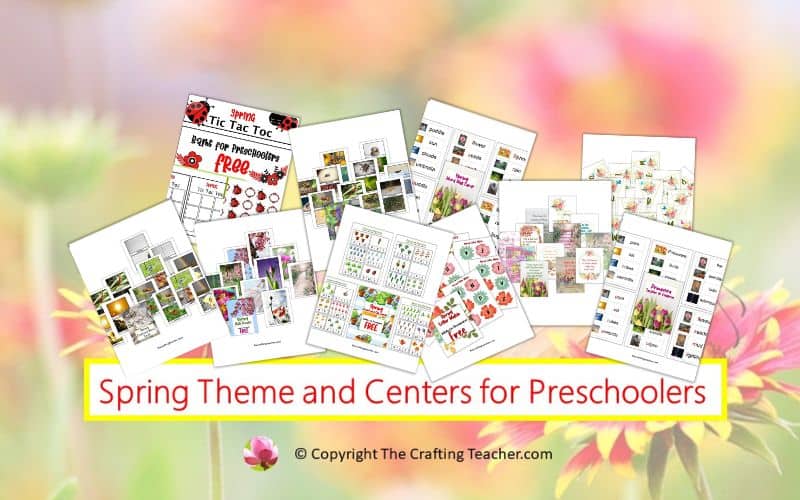 Spring Theme and Centers for Preschoolers