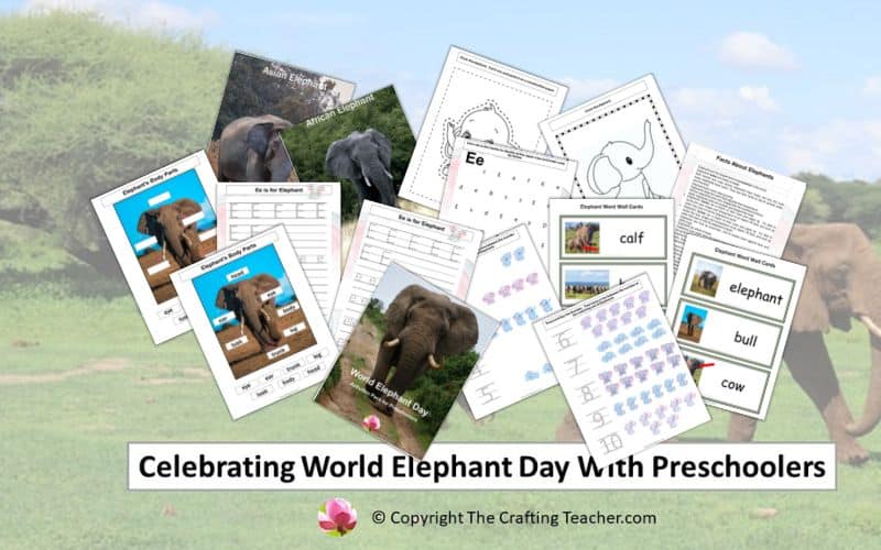 Celebrating World Elephant Day With Preschoolers