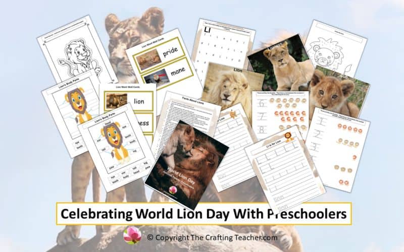 Celebrating World Lion Day With Preschoolers