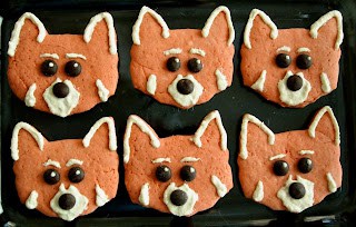 Red Panda Cookies