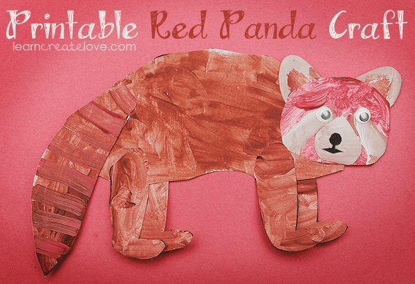 Red Panda craft