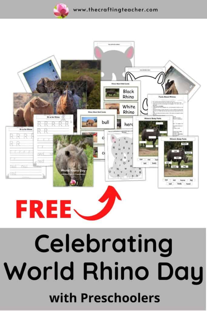 Celebrating World Rhino Day With Preschoolers