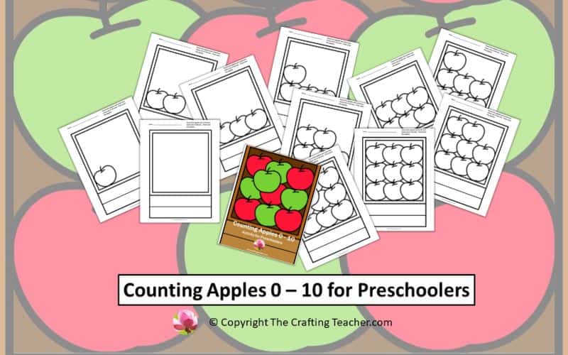 Counting Apples 0 - 10 for Preschoolers