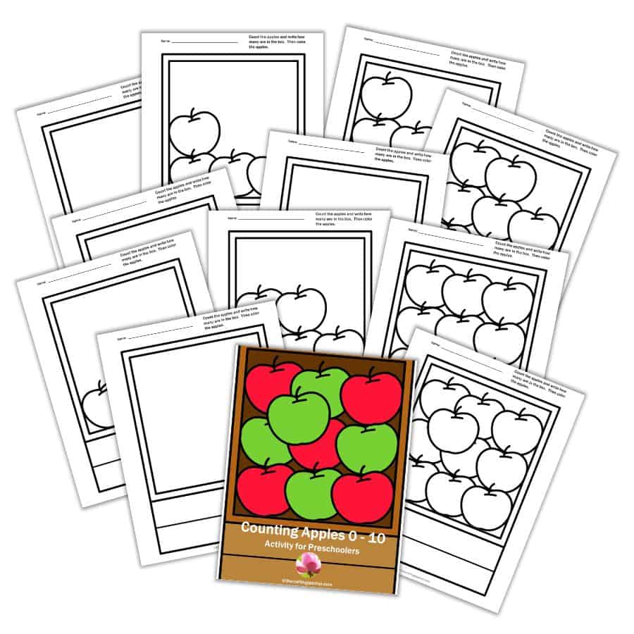 Counting Apples 0 - 10 