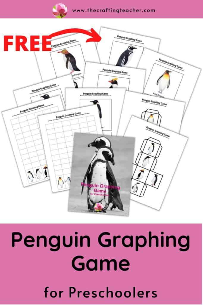 Penguin Graphing Game for Preschoolers 