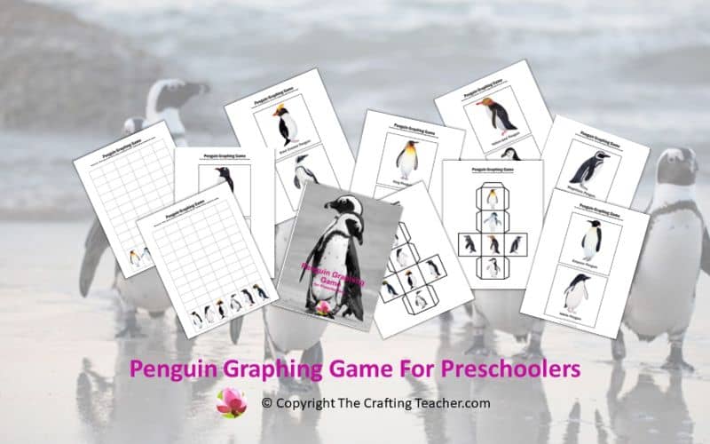 Penguin Graphing Game for Preschoolers