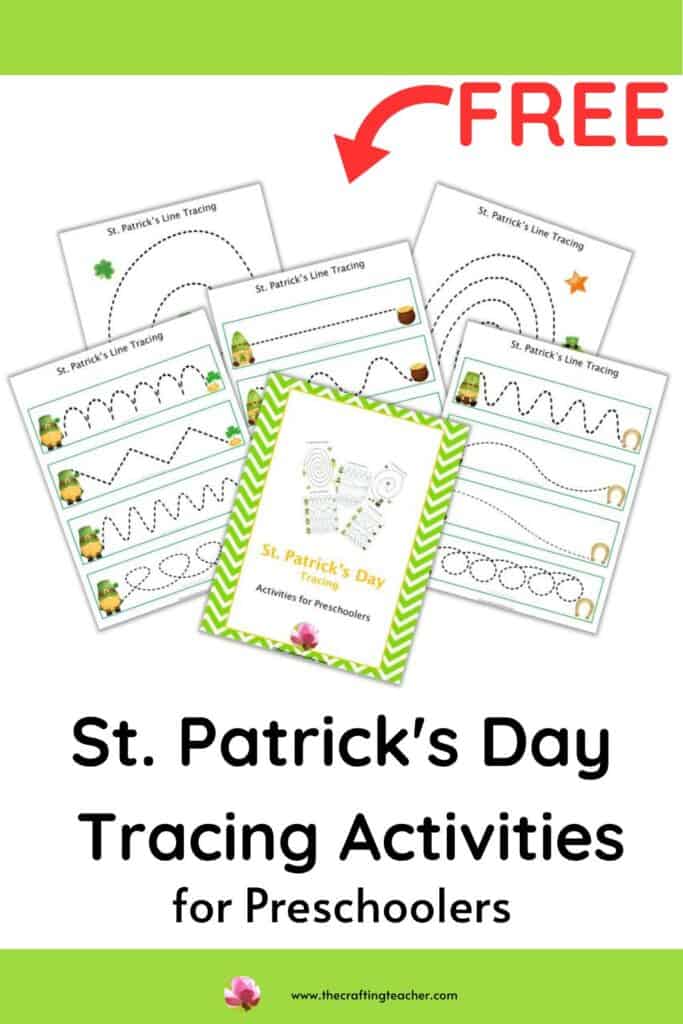 St. Patrick's Day Tracing for Preschoolers 