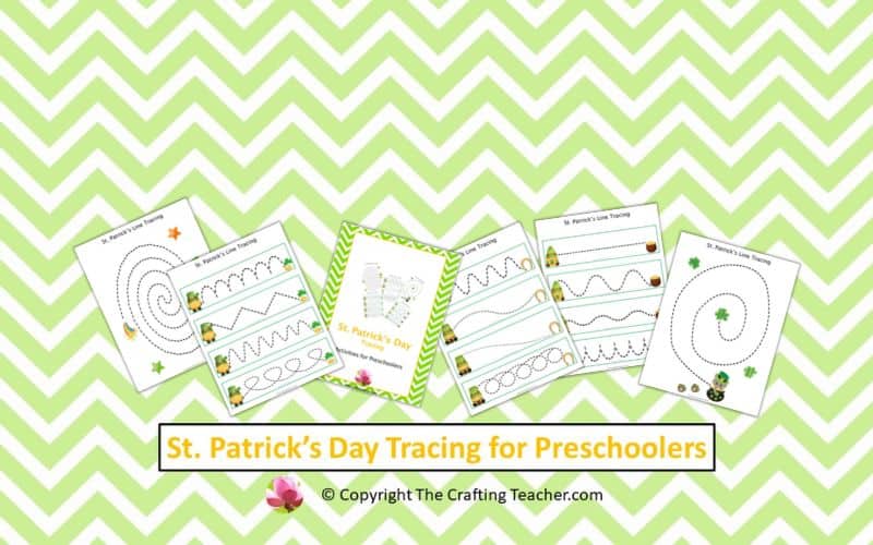 St. Patrick's Day Tracing for Preschoolers