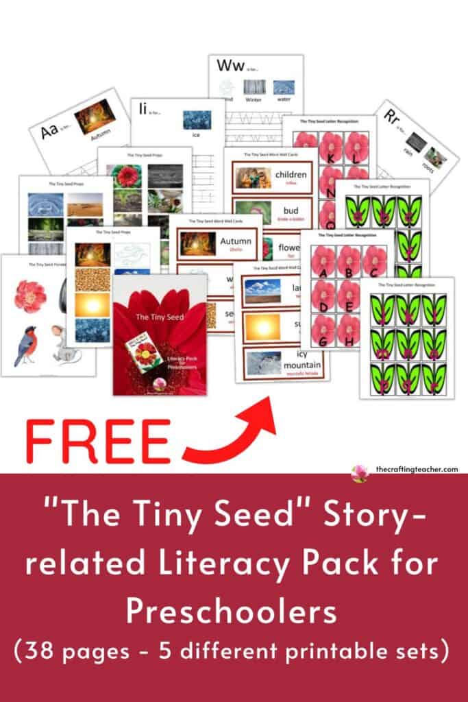 The Tiny Seed Literacy Pack for Preschoolers