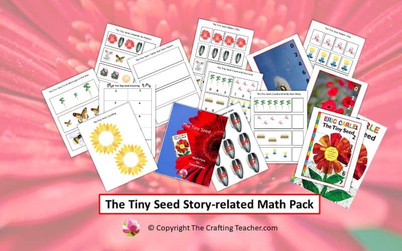 The Tiny Seed Story-related Math Pack for Preschoolers