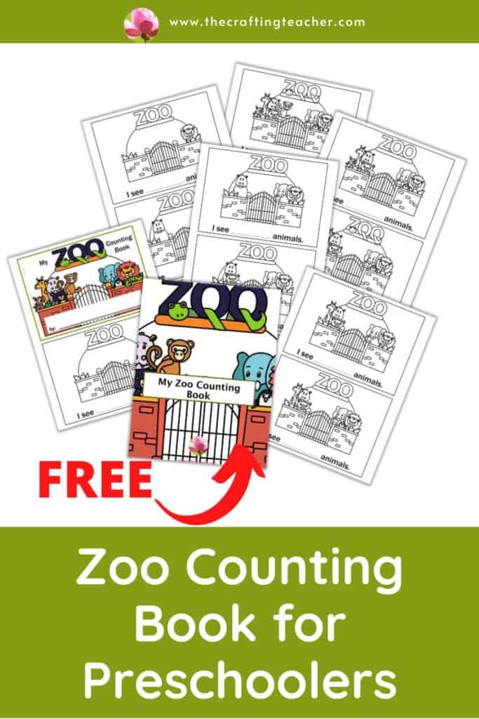 Zoo Counting Book for Preschoolers 