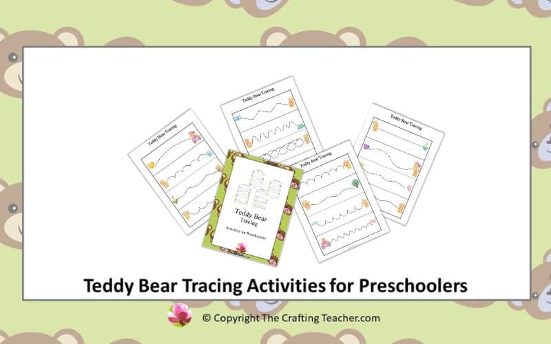Teddy Bear Tracing Activities for Preschoolers