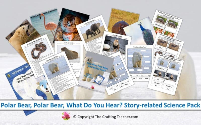 Polar Bear, Polar Bear, What Do You Hear? Story-related Science Pack for Preschoolers
