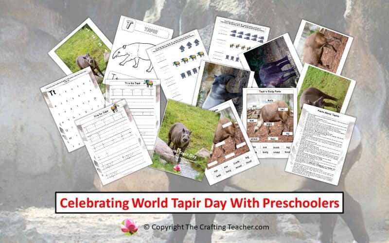 Celebrating World Tapir Day With Preschoolers