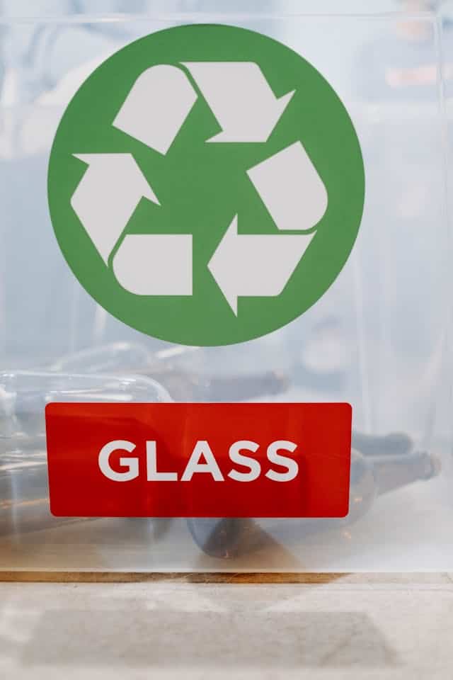 Glass recycle bin by Cottonbro Studio from Pexels.