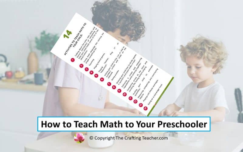 How to Teach Math to Your Preschooler