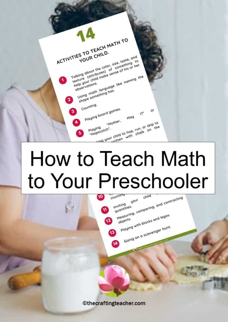 How to Teach Math to Your Preschooler