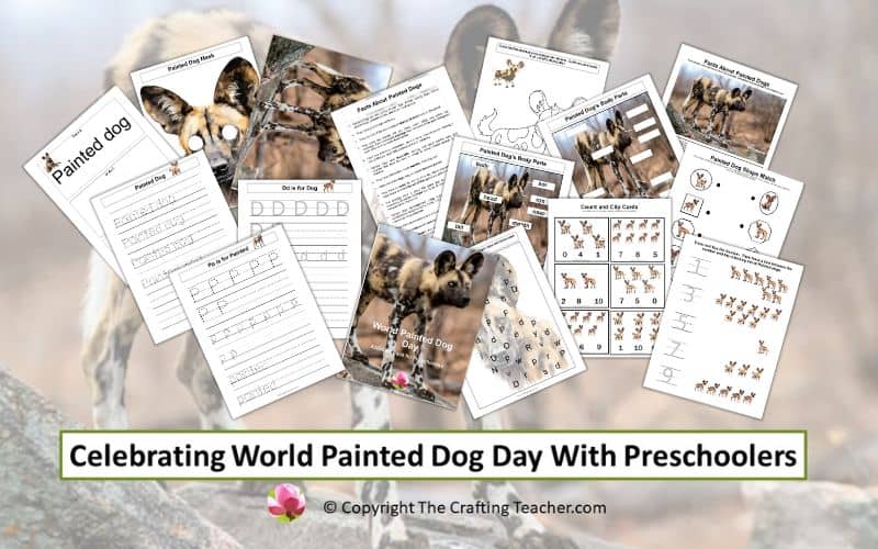 Celebrating World Painted Dog Day With Preschoolers